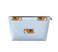 Cane da compagnia dei cartoni animati, Borsa da toilette Borsa per trucco Borsa per cosmetici Borsa da toilette da viaggio portatile