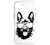 Cane da compagnia pastore tedesco cool Custodia per iPhone 16 Plus