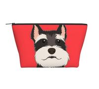 Cane da compagnia Schnauzer, Borsa da toilette Borsa per trucco Borsa per cosmetici Borsa da toilette da viaggio portatile