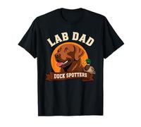 Cane da Laboratorio Vintage Lab Dad Duck Spotters per Uomo Maglietta