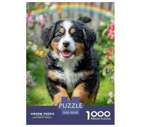 Cane da montagna bernese 1000 Pezzi Cane grande Puzzle, Carta Divertimento Festa Aziendale Regalo Per Adulti E Adolescenti Da 14 Anni E Più 70x50cm/1000pcs