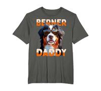 Cane da Montagna Bernese Cani Festa del Papà Berner Daddy Maglietta