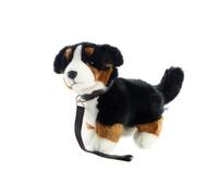 Cane da montagna bernese di peluche con guinzaglio