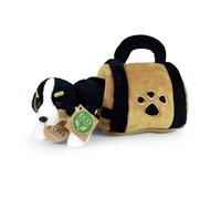 Cane da montagna bernese in peluche in trasportino eco-friendly 15 cm