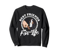 Cane da montagna "Best Freinds" Divertente Bovaro del Bernese Felpa