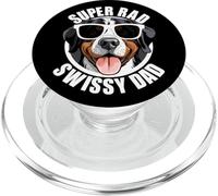 Cane da montagna della Grande Svizzera Swissy Dad, simpatico padre cucciolo PopSockets PopGrip per MagSafe