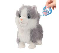 Cane da passeggio elettrico | Animale da compagnia che canta che canta di peluche | Giocattolo per cani in corsa per bambini, animale domestico elettronico interattivo per bambini, ragazze, compleanno