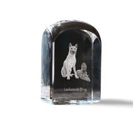 Cane da pastore belga Laekenois cristallo sigillo sigillo con cane Art-Dog