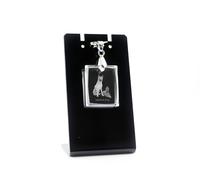 Cane da pastore belga Laekenois pendente di cristallo con cane Art-Dog