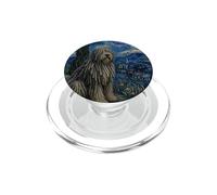 Cane da pastore Bergamasco Van Gogh Notte stellata PopSockets PopGrip per MagSafe