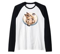 Cane da Pastore con Cuccia per Cani e Cibo Durante Il Sonno Maglia con Maniche Raglan