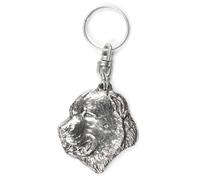 Cane da pastore dell'Asia centrale - Ciondolo a forma di cane argentato, de