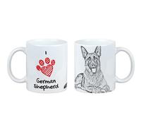 Cane da pastore tedesco tazza con cane Ti amo Art-Dog