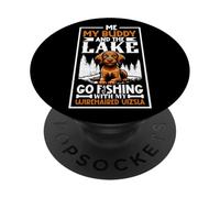 Cane da pesca e cane da punta ungherese a pelo corto PopSockets PopGrip Adesivo