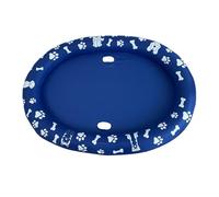 Cane Da Piscina Pieghevole - Miglioramento Piscina PP Addensato Piscina | Vasca per Cani, Carri per Cane per Lago, Pieghevole Gonfiabile Non Una Zattera Galleggiante Anti-Graffo per Il