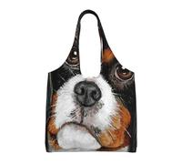 Cane da regalo Cavalier King Charles Spaniel,Borse riutilizzabili, borse della spesa, borsa a tracolla in tela di grande capacità