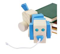 Cane da trascinare - Giocattolo da trascinare per bambini, Cucciolo strisciante educativo interattivo con trazione a corda | Giocattoli da passeggio Baby Pull Dog | Regalo per bambini, ragazzi, ragazz