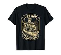 Cane da Uomo Vintage Lab Dad Kayak Crew Lab Maglietta