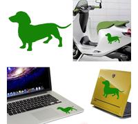 CANE DACHSHUND, Adesivo In Vinile Versione V1B