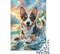 Cane d'acqua portoghese Puzzle Impossible 1000Pcs Decorazione Per La Casa. Rilassamento E Intelligence Per Adulti E Ragazzi Da 14 Anni 1000pcs (75x50cm)