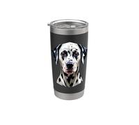Cane Dalmata Amante Design Cucciolo Amore Dalmata Bicchiere termico in acciaio inox doppia parete