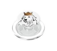Cane dei Grandi Pirenei che indossa la corona PopSockets PopGrip per MagSafe