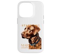 Cane del Territorio del Maryland The Retriever Custodia per iPhone 14 Pro