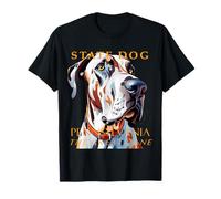Cane del Territorio della Pennsylvania The Great Dane Maglietta