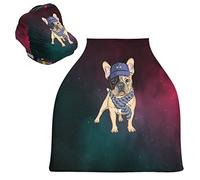 Cane Dell'Universo Passeggino Tettoia Copri Seggiolino Copertura Infermieristica Auto per Bambini per L'Allattamento Al Seno Morbido Traspirante Elastica Tettuccio