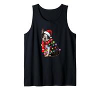 Cane di Babbo Natale, Boston Terrier, Amanti dei Cani, Natale Canotta
