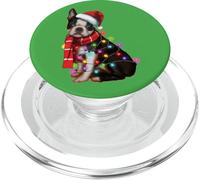 Cane di Babbo Natale, Boston Terrier, amanti dei cani, Natale PopSockets PopGrip per MagSafe