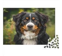 Cane di montagna bernese Puzzle Impossible 1000 Pezzi capelli tricolore Decorazione Per La Casa. Rilassamento E Intelligence Per Adulti E Ragazzi Da 14 Anni 1000pcs (75x50cm)