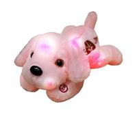 Cane di peluche a LED, giocattolo per cani di peluche a LED, giocattolo per cuccioli che si illuminano intensamente, animale di peluche, luce notturna, sonno, ora di dormire, peluche, giocattolo per