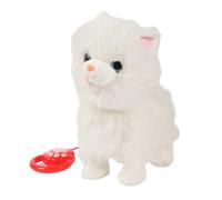 Cane Di Peluche Elettrico, Animale da Compagnia Realistico a Batterie, Giocattolo Di Peluche Elettronico Interattivo Per Animali Domestici, per Bambini Ragazze Ragazzi Compleanno Festività Natale Anno