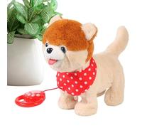 Cane Di Peluche Elettrico: Figura Di Animale Da Compagnia Che Sposta La Coda E Canta, Creatura Morbida Musicale Animata, Personaggio Di Peluche Elettronico Interattivo Espressivo | Occasione Regalo