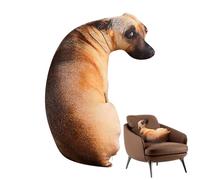 Cane Di Peluche Giocattolo Per Bambini | Pupazzo 3D Realistico E Divertente | Cucciolo Imbottito | Per , Decorazione E Arredamento Casa, Camera Da , Libreria, Sedia E Oggetto Di Scena Fotografico
