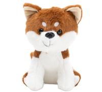 Cane di peluche Shiba Inu marrone-bianco 20 cm