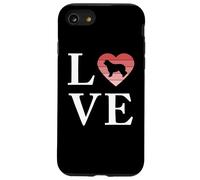 Cane Di Razza Catalan Sheepdog Parola Amore Tipografia Custodia per iPhone SE (2020) / 7 / 8