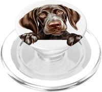 Cane di razza German Shorthaired Pointer PopSockets PopGrip per MagSafe