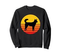 Cane Di Razza Kai Ken Retro Felpa