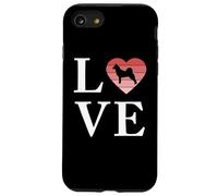 Cane Di Razza Norrbottenspets Parola Amore Tipografia Custodia per iPhone SE (2020) / 7 / 8