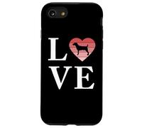 Cane Di Razza Parson Russell Terrier Parola Amore Tipografia Custodia per iPhone SE (2020) / 7 / 8
