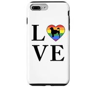 Cane Di Razza Portuguese Water Dog Parola Amore Tipografia Custodia per iPhone 7 Plus/8 Plus