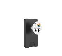 Cane Di Razza Portuguese Water Dog Parola Amore Tipografia PopSockets PopWallet per MagSafe