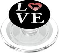 Cane Di Razza Rafeiro Do Alentejo Parola Amore Tipografia PopSockets PopGrip per MagSafe
