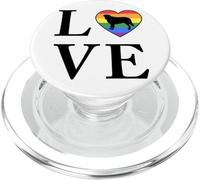 Cane Di Razza Rafeiro Do Alentejo Parola Amore Tipografia PopSockets PopGrip per MagSafe