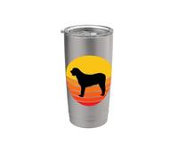 Cane Di Razza Rafeiro Do Alentejo Retro Bicchiere termico in acciaio inox doppia parete