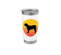 Cane Di Razza Rafeiro Do Alentejo Retro Bicchiere termico in acciaio inox doppia parete