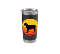 Cane Di Razza Rafeiro Do Alentejo Retro Bicchiere termico in acciaio inox doppia parete