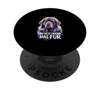 Cane di Terranova con il detto "i miei migliori amici hanno" PopSockets PopGrip Adesivo
